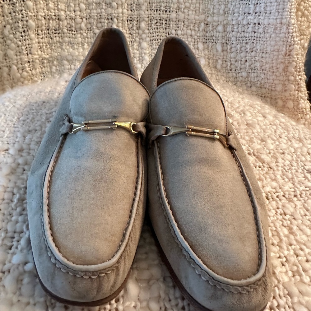 Men’s Bally suede loafers size 7.5
